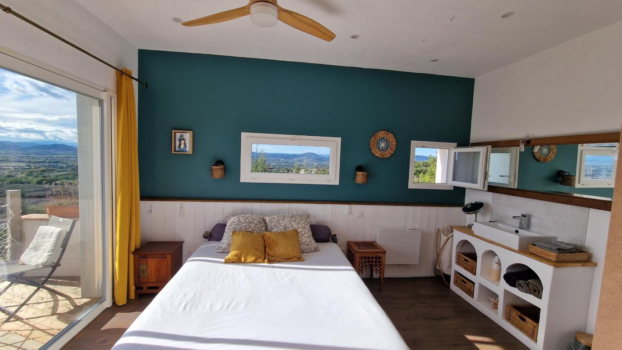 Reve D'Escapade Chambre Avec Vue Sublime Sur Les Cevennes Ardechoises Баряк Екстериор снимка